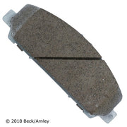 Disc Brake Pad and Hardware Kit Beck Arnley 085-7017