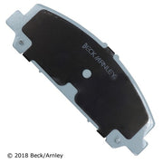 Disc Brake Pad and Hardware Kit Beck Arnley 085-7017