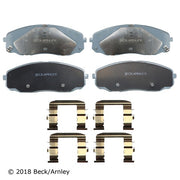 Disc Brake Pad and Hardware Kit Beck Arnley 085-7031