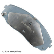 Disc Brake Pad and Hardware Kit Beck Arnley 085-7031