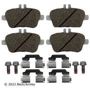 Disc Brake Pad and Hardware Kit Beck Arnley 085-7033