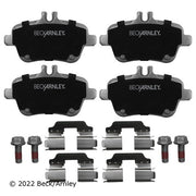 Disc Brake Pad and Hardware Kit Beck Arnley 085-7033