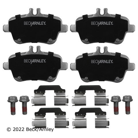 Disc Brake Pad and Hardware Kit Beck Arnley 085-7033