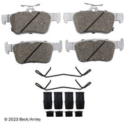 Disc Brake Pad Set Beck Arnley 085-7040
