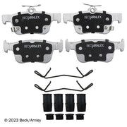 Disc Brake Pad Set Beck Arnley 085-7040