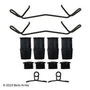 Disc Brake Pad Set Beck Arnley 085-7040