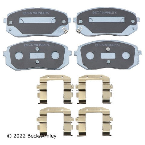 Disc Brake Pad Set Beck Arnley 085-7048