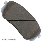 Disc Brake Pad Set Beck Arnley 085-7048