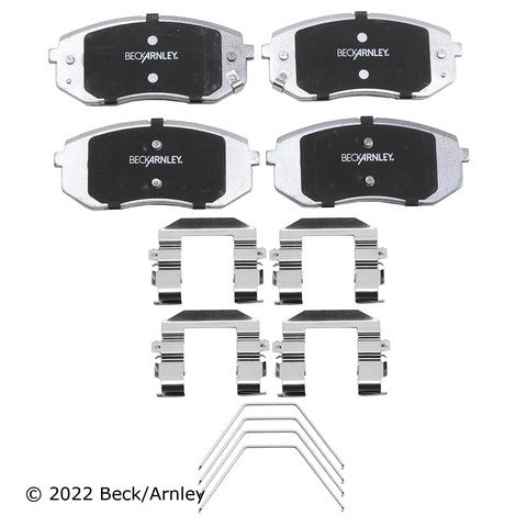 Disc Brake Pad Set Beck Arnley 085-7050
