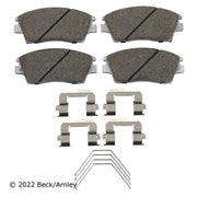 Disc Brake Pad Set Beck Arnley 085-7051