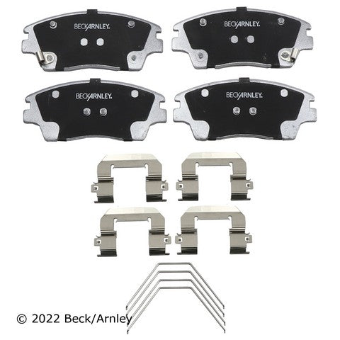 Disc Brake Pad Set Beck Arnley 085-7051