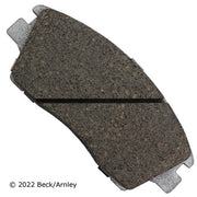 Disc Brake Pad Set Beck Arnley 085-7051