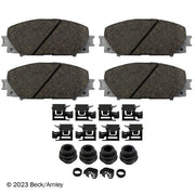 Disc Brake Pad Set Beck Arnley 085-7056