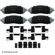 Disc Brake Pad Set Beck Arnley 085-7057