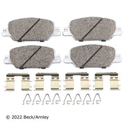 Disc Brake Pad Set Beck Arnley 085-7064