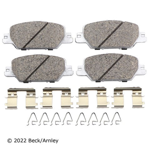 Disc Brake Pad Set Beck Arnley 085-7064