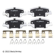 Disc Brake Pad Set Beck Arnley 085-7064