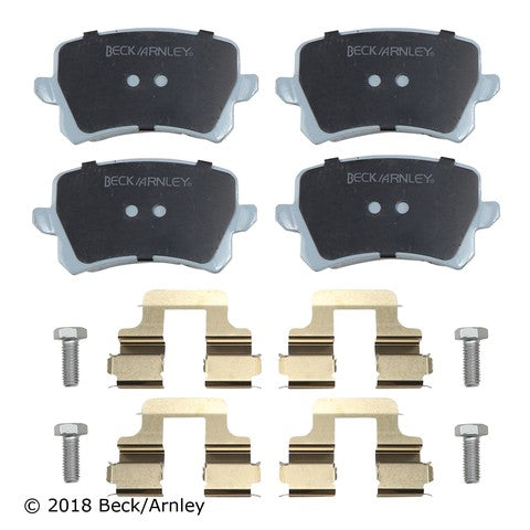 Disc Brake Pad Set Beck Arnley 085-7067