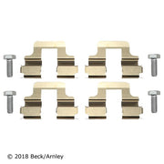 Disc Brake Pad Set Beck Arnley 085-7067