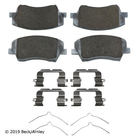 Disc Brake Pad Set Beck Arnley 085-7072