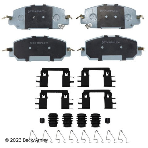 Disc Brake Pad Set Beck Arnley 085-7076A