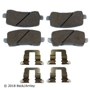 Disc Brake Pad Set Beck Arnley 085-7078