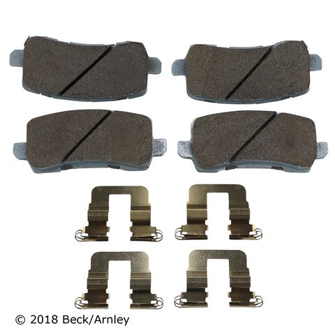 Disc Brake Pad Set Beck Arnley 085-7078