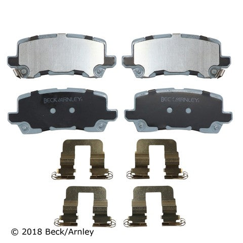Disc Brake Pad Set Beck Arnley 085-7078