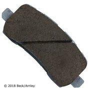 Disc Brake Pad Set Beck Arnley 085-7078
