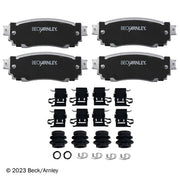 Disc Brake Pad Set Beck Arnley 085-7079