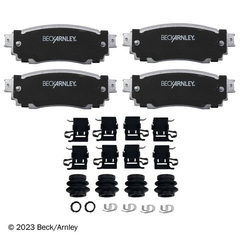 Disc Brake Pad Set Beck Arnley 085-7079