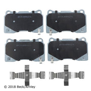 Disc Brake Pad Set Beck Arnley 085-7081