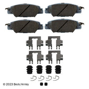 Disc Brake Pad Set Beck Arnley 085-7082