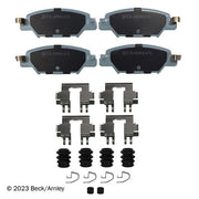 Disc Brake Pad Set Beck Arnley 085-7082