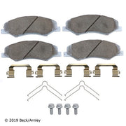 Disc Brake Pad Set Beck Arnley 085-7091