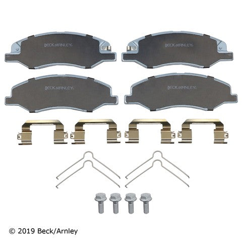 Disc Brake Pad Set Beck Arnley 085-7091