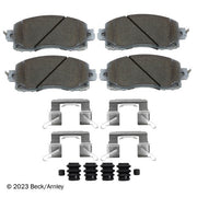 Disc Brake Pad Set Beck Arnley 085-7092