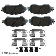 Disc Brake Pad Set Beck Arnley 085-7103