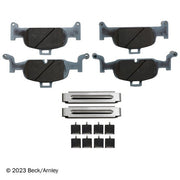 Disc Brake Pad Set Beck Arnley 085-7105