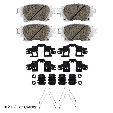 Disc Brake Pad Set Beck Arnley 085-7109B