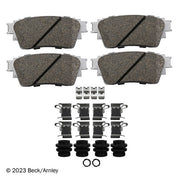 Disc Brake Pad Set Beck Arnley 085-7112
