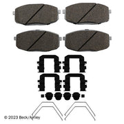 Disc Brake Pad Set Beck Arnley 085-7120