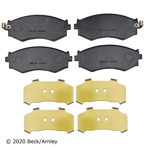 Disc Brake Pad Beck Arnley 089-1381
