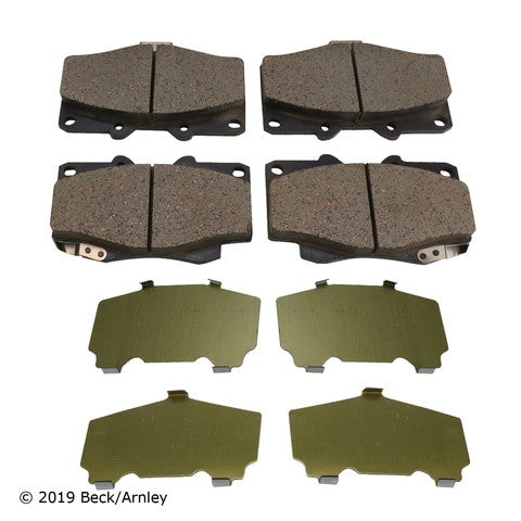 Disc Brake Pad Beck Arnley 089-1391