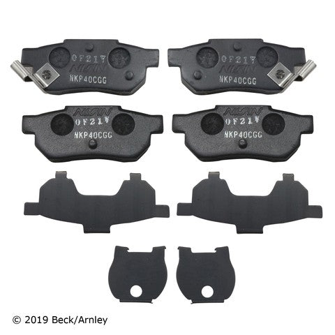 Disc Brake Pad Beck Arnley 089-1431