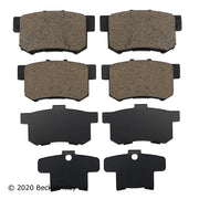 Disc Brake Pad Beck Arnley 089-1467