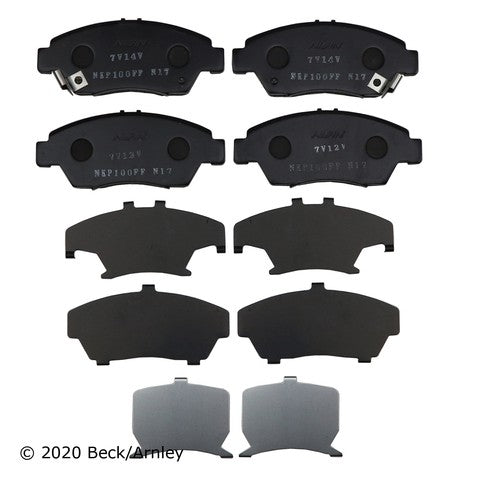 Disc Brake Pad Beck Arnley 089-1482