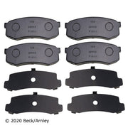 Disc Brake Pad Beck Arnley 089-1502