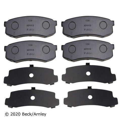 Disc Brake Pad Beck Arnley 089-1502