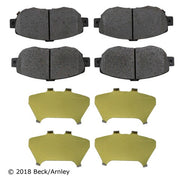 Disc Brake Pad Beck Arnley 089-1506